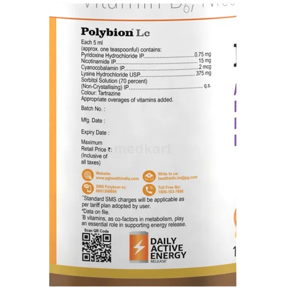 polybion lc syrup 150 ml